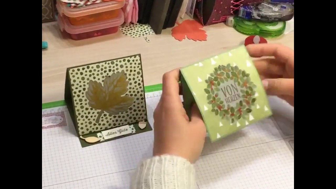 Spaß am kreativen Basteln - Teelicht Karte
