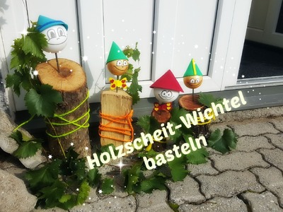 Watch me craft | Holzscheit Wichtel