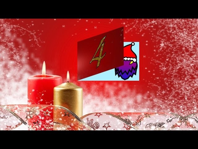 Adventskalender 4.Türchen - Adventskalender Basteln