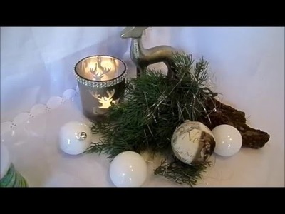 DIY by kekaplauderei Adventskalender 7 .Türchen Brokat Christbaumkugel basteln BASTEL TIPP