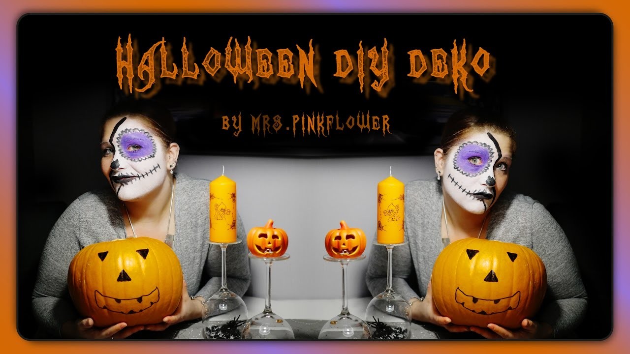 Halloween DEKO | DIY | by Mrs.Pinkflower