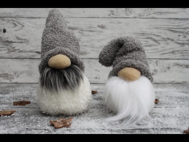 Socken- Wichtel ganz leicht basteln - How to make a Sock Gnome