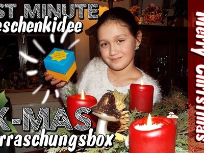 Ü-Box basteln - Last Minute X-MAS Geschenk