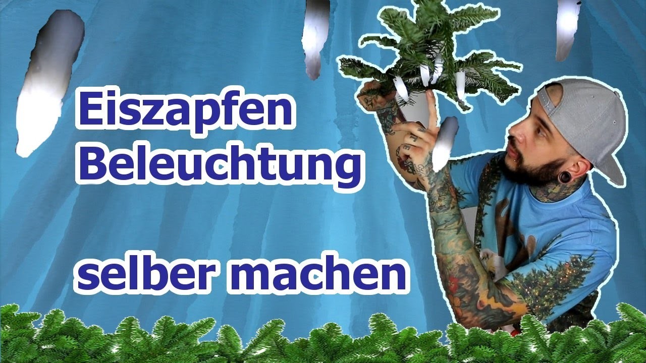 Eiszapfen Beleuchtung selber machen | Lifehack & DIY | Ash April |