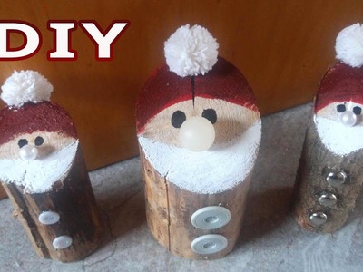 Weihnachtsmann. Nikolaus aus Holz • DIY   * Julebuergerfee