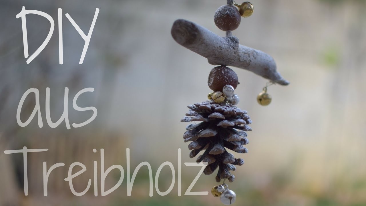 Windspiel aus Treibholz | DIY | Winter Deko | einfach und schnell