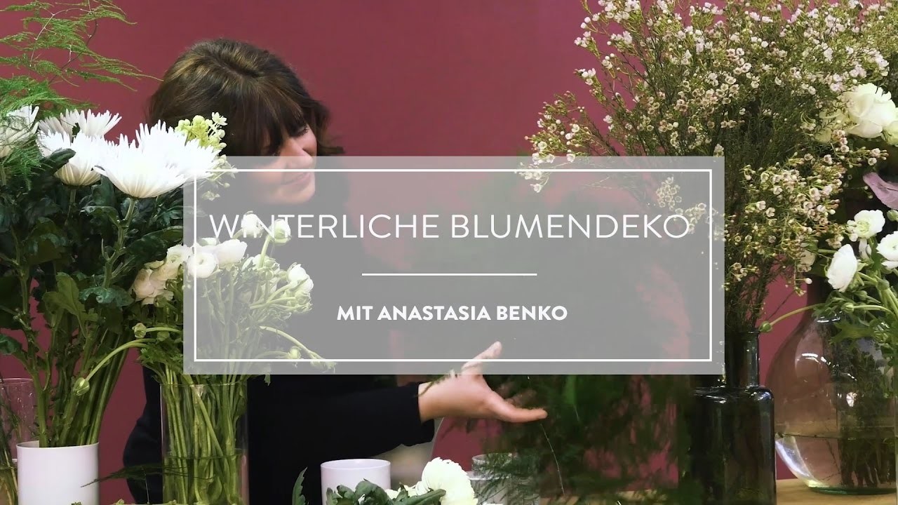 Winterliche Blumendeko mit Anastasia Benko | WESTWING DIY-Tipps