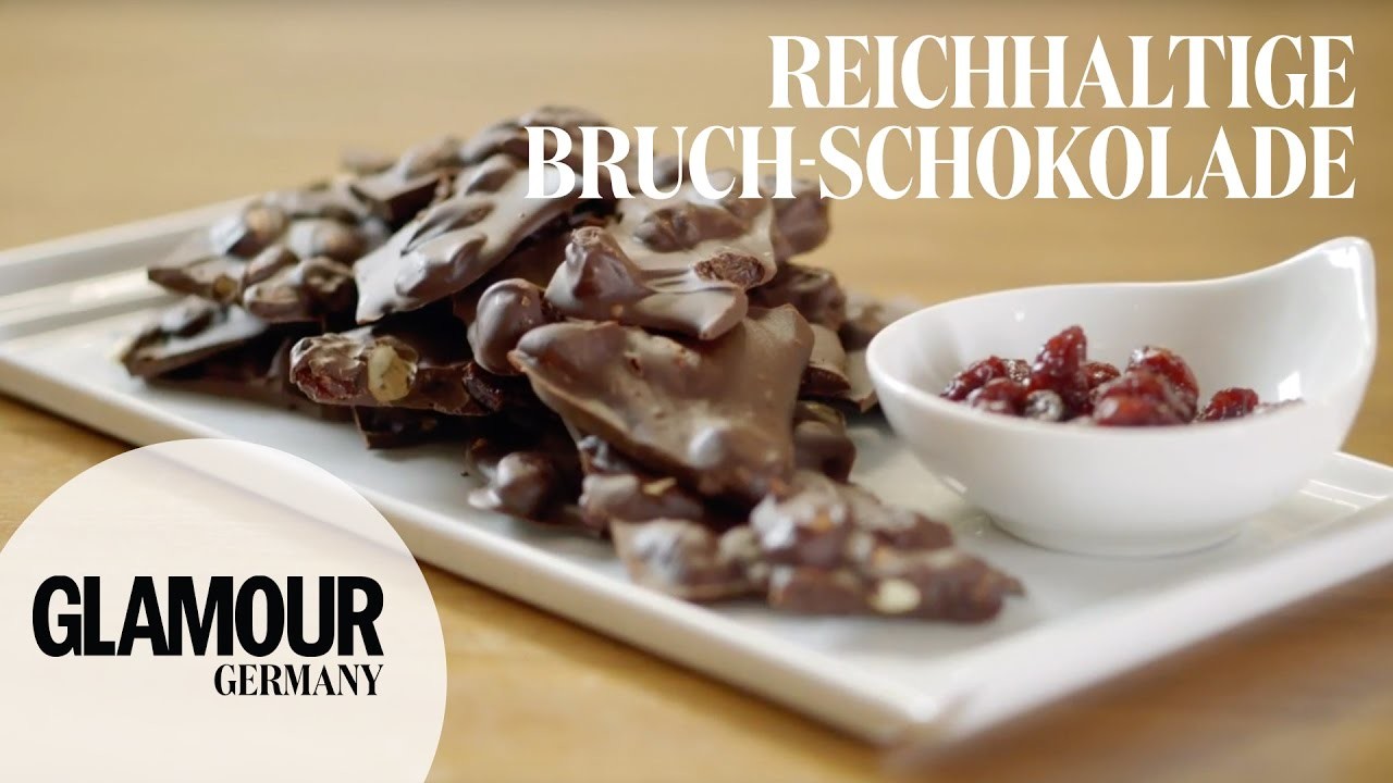DIY Bruch-Schokolade selbst gemacht I gesunder Snack - schnell & einfach I Treat Yourself Folge #12