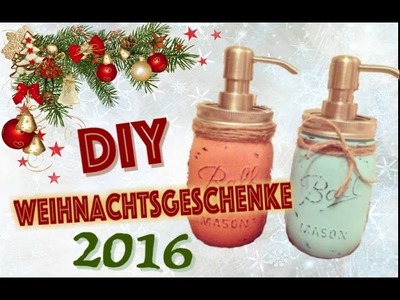 Weihnachtsgeschenkideen DIY 2016 einfach - Für Männer, Frau, Alle! StyleU Channel