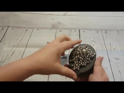 Ailiebhaus Stresskiller DIY Kreativ Kugelspiel Baustein mit magnetischer Sockel Dekoration