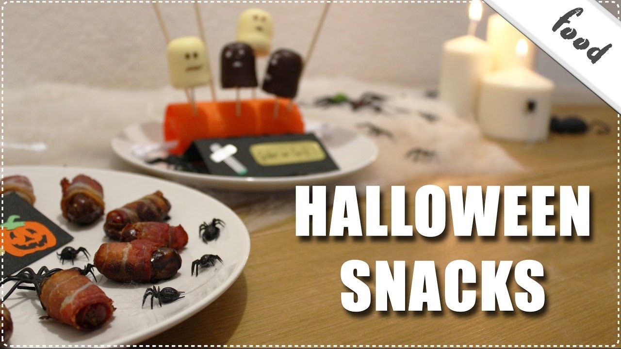 DIY EASY HALLOWEEN TREATS | Last Minute Snackideen!