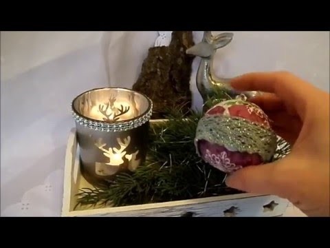 DIY by kekaplauderei Adventskalender 22.Türchen last minute BASTELTIPP Weihnachtsbaum Schmuck