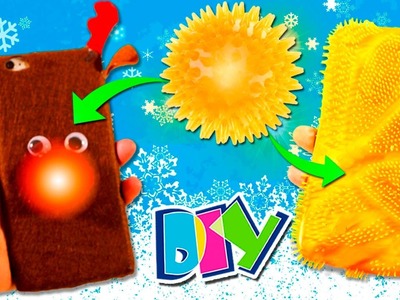 DIY RUDOLPH Handyhülle mit LICHT * HAUSGEMACHTE Handyhülle für WEIHNACHTEN