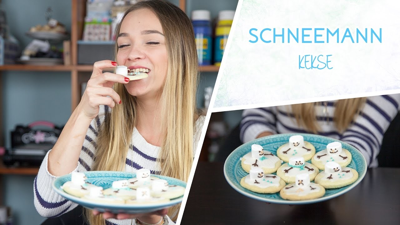 DIY: Schneemann Kekse