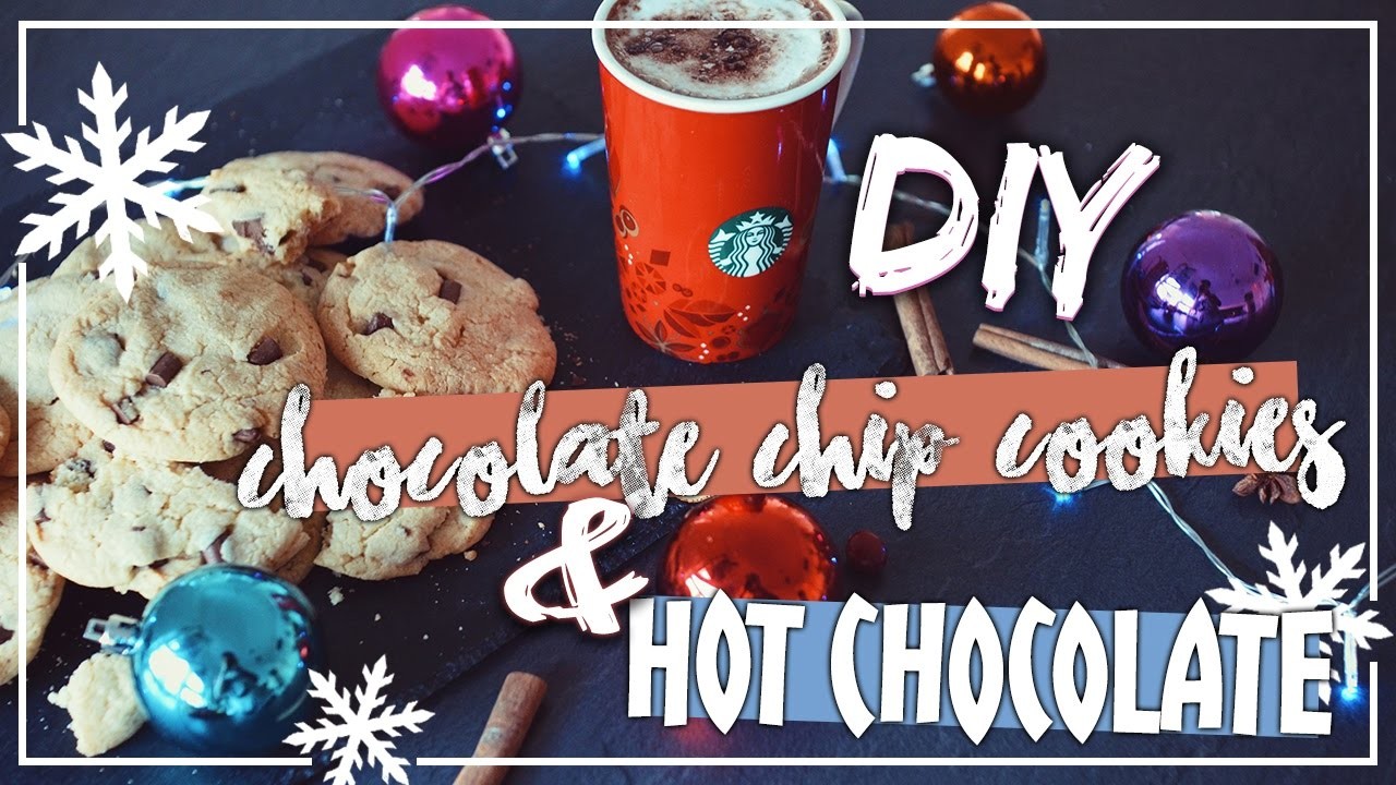 DIY Starbucks COOKIES & Hot Chocolate DRINK + VERLOSUNG!!