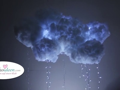DIY-Wolkenlampe ☁ (DIY Cloud Lamp ☁)