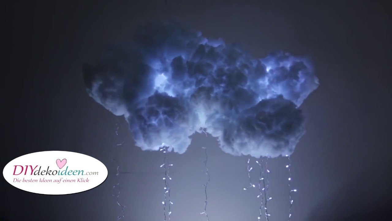 DIY-Wolkenlampe ☁ (DIY Cloud Lamp ☁)