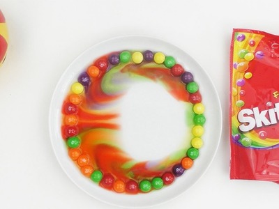 DIY Skittles  REGENBOGEN selber machen | Experimente zum nachmachen für kinder | DIY Kids Club