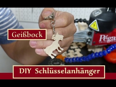 DIY Schlüsselanhänger Geißbock