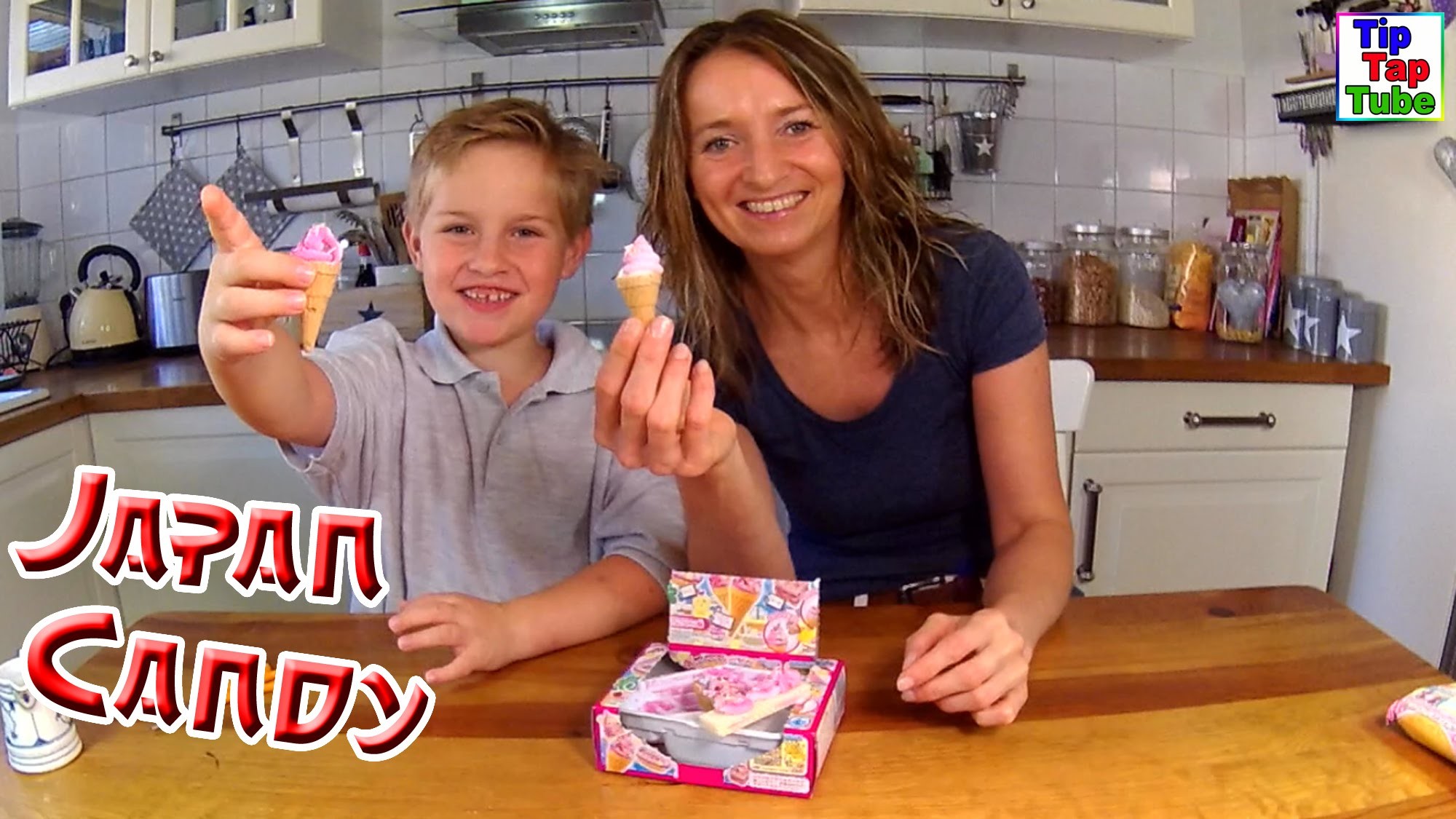 Japan Candy Kracie Popin Cookin Cake Eiswaffeln Eis selber machen DIY Junkfood TipTapTube