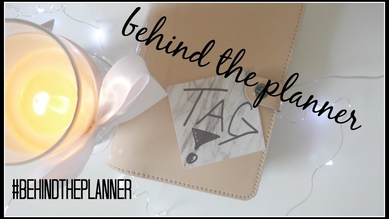 TAG | BEHIND THE PLANNER | #behindtheplanner