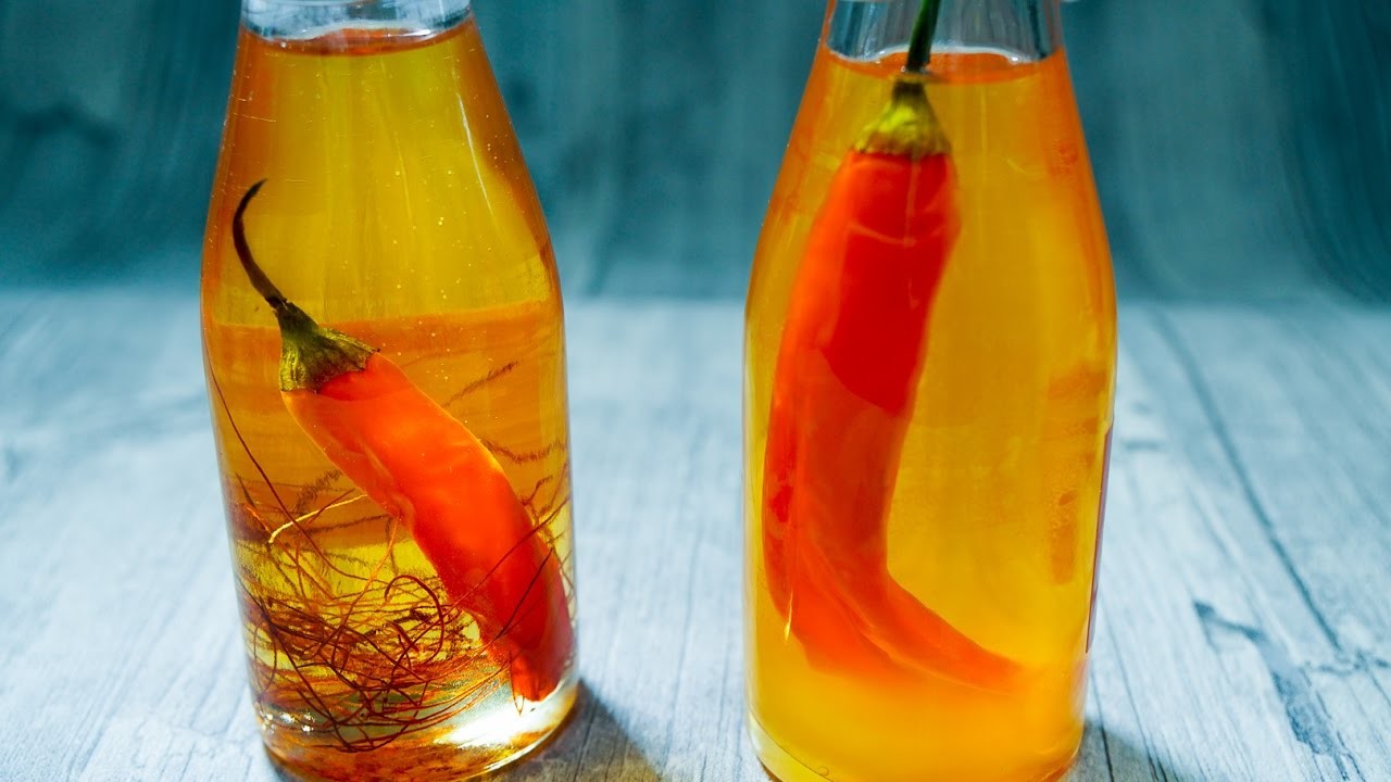 Chili Öl selber machen - DIY -  Rezept und Anleitung - Natürlich Lecker