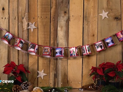 DIY XMAS Fotogirlande