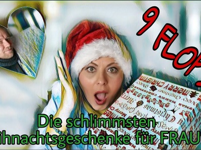 Die 9 schlimmsten Weihnachtsgeschenke für FRAUEN. Geschenke-Flops