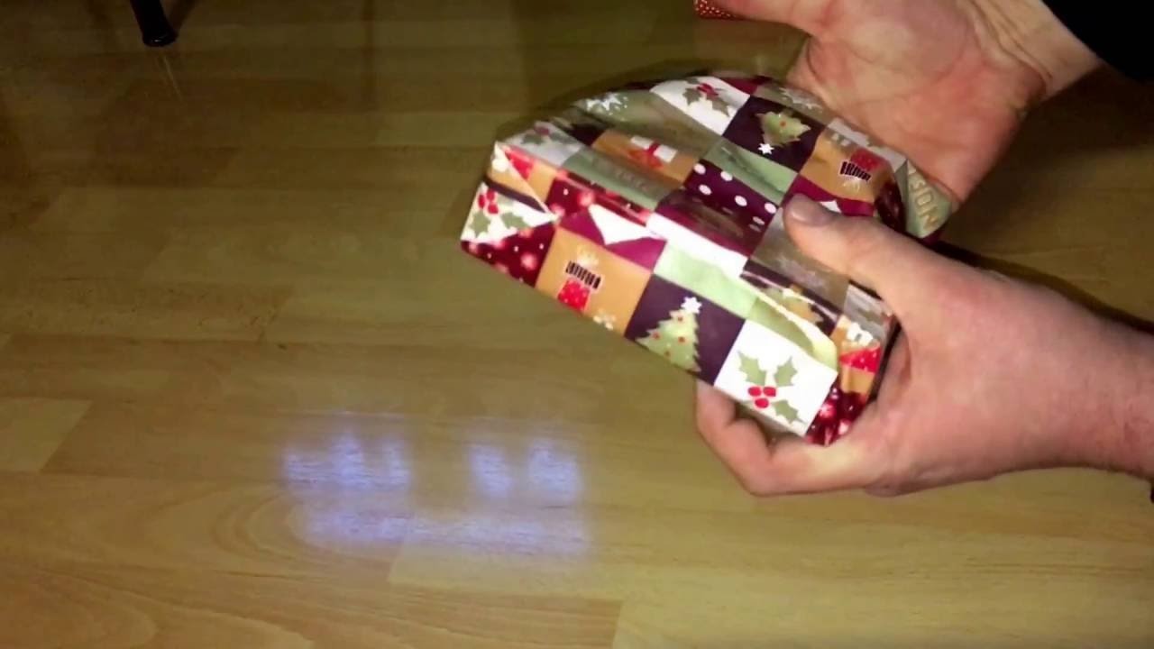 Weihnachtsgeschenke einpacken Geschenke packen Anleitung