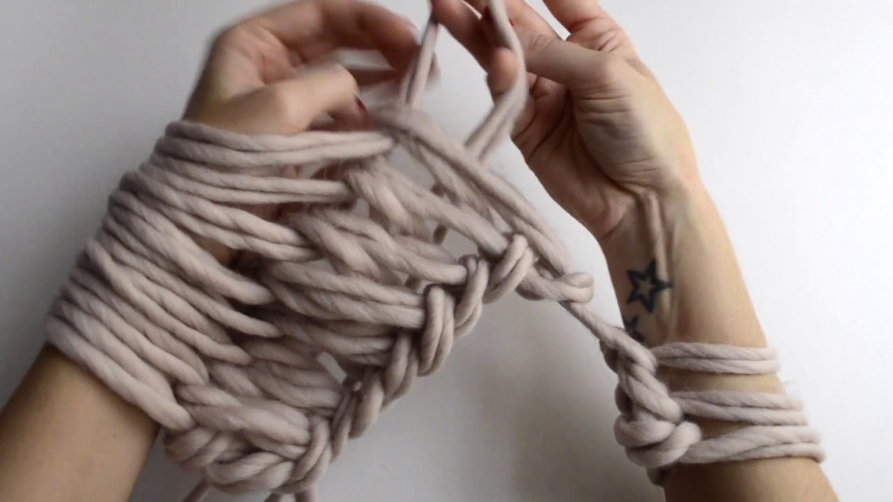 Arm knitting | WE ARE KNITTERS