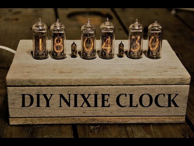 DIY Nixie Clock #Tube Clock. Nixie-Uhr