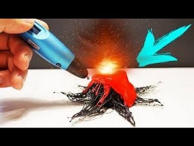 3D Stift DIY - Aktives Vulkan malen und mit Ammonium aktivieren