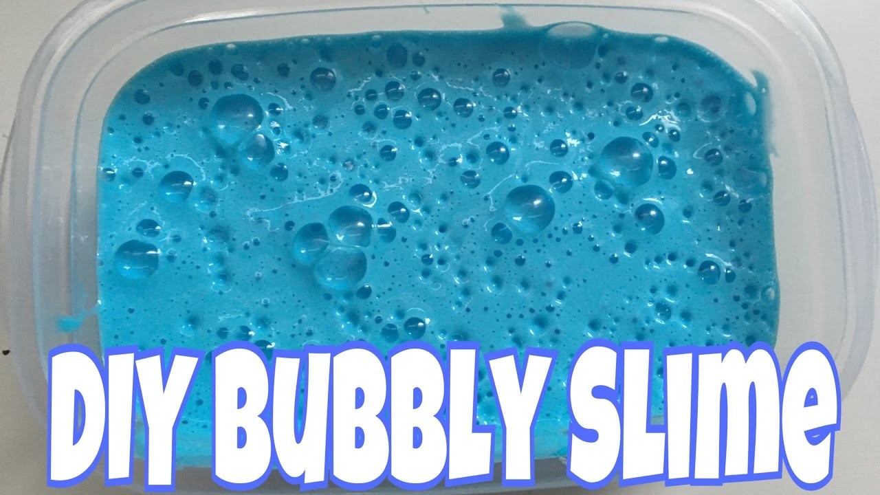 Diy Bubbly Slime Deutsch