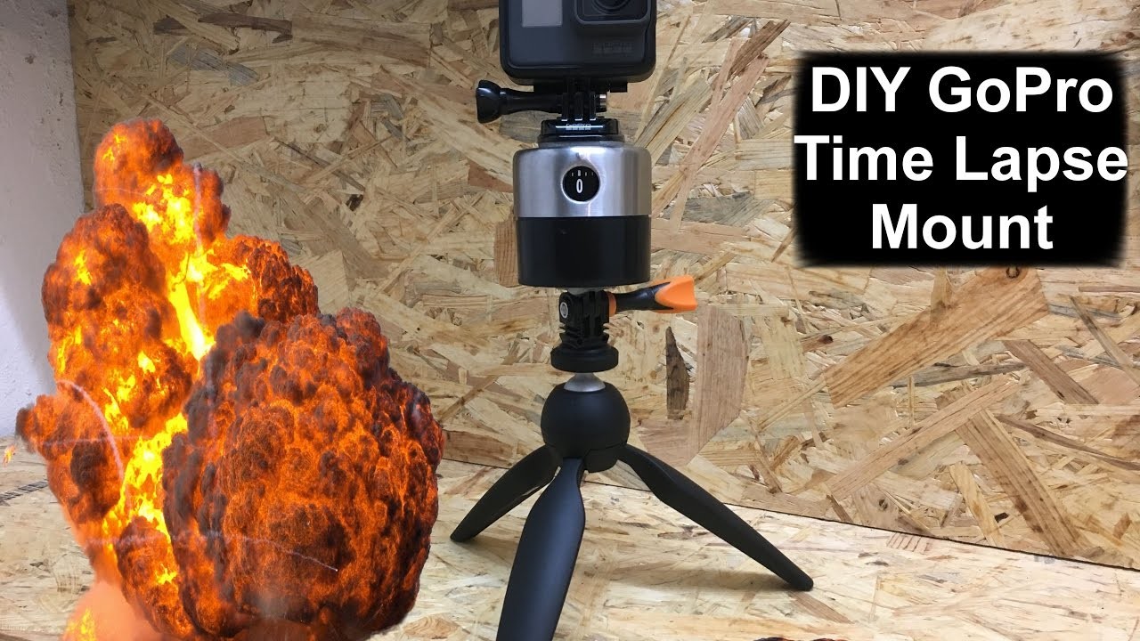 DIY GoPro Time Laps Halterung - GoPro Hero 5