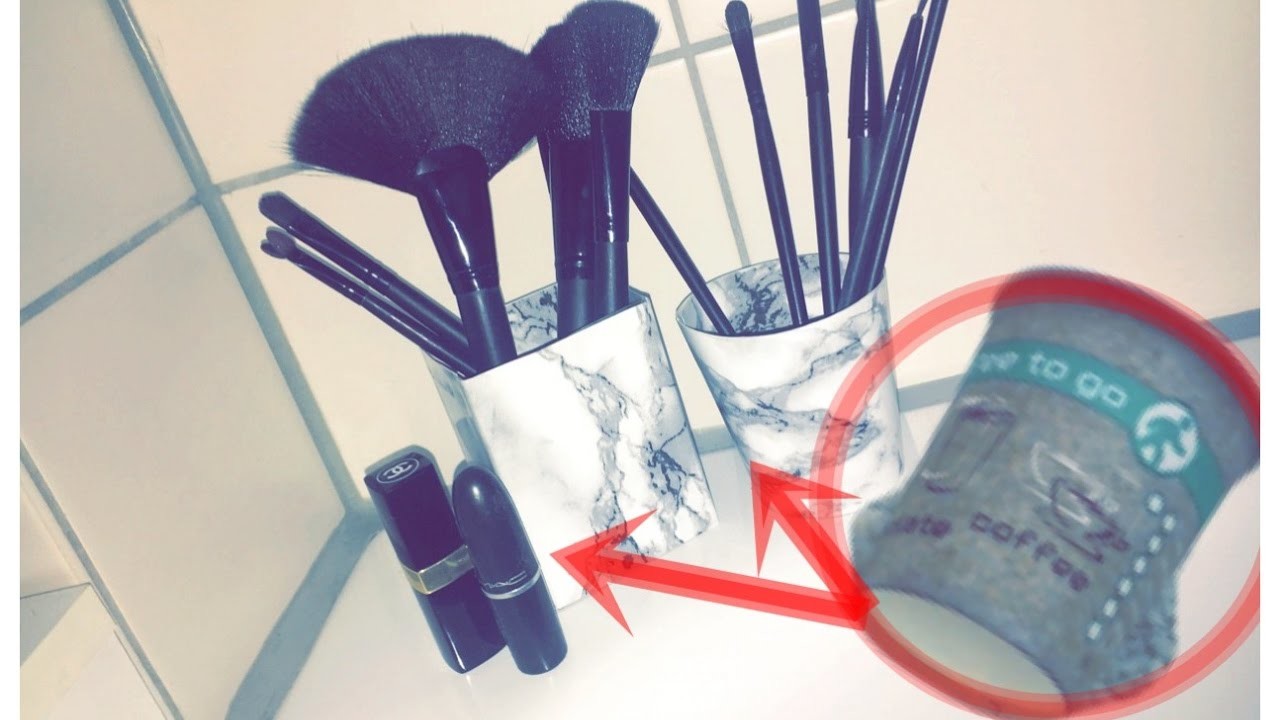 DIY Marmor Deko Schminkaufbewahrungsset I Marina Si