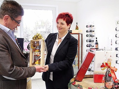 Besondere Geschenke zu Weihnachten - Wein, Grappa und Sekt