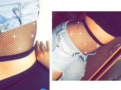 DIY DIAMOND FISHNETS KYLIE JENNER Marina Si