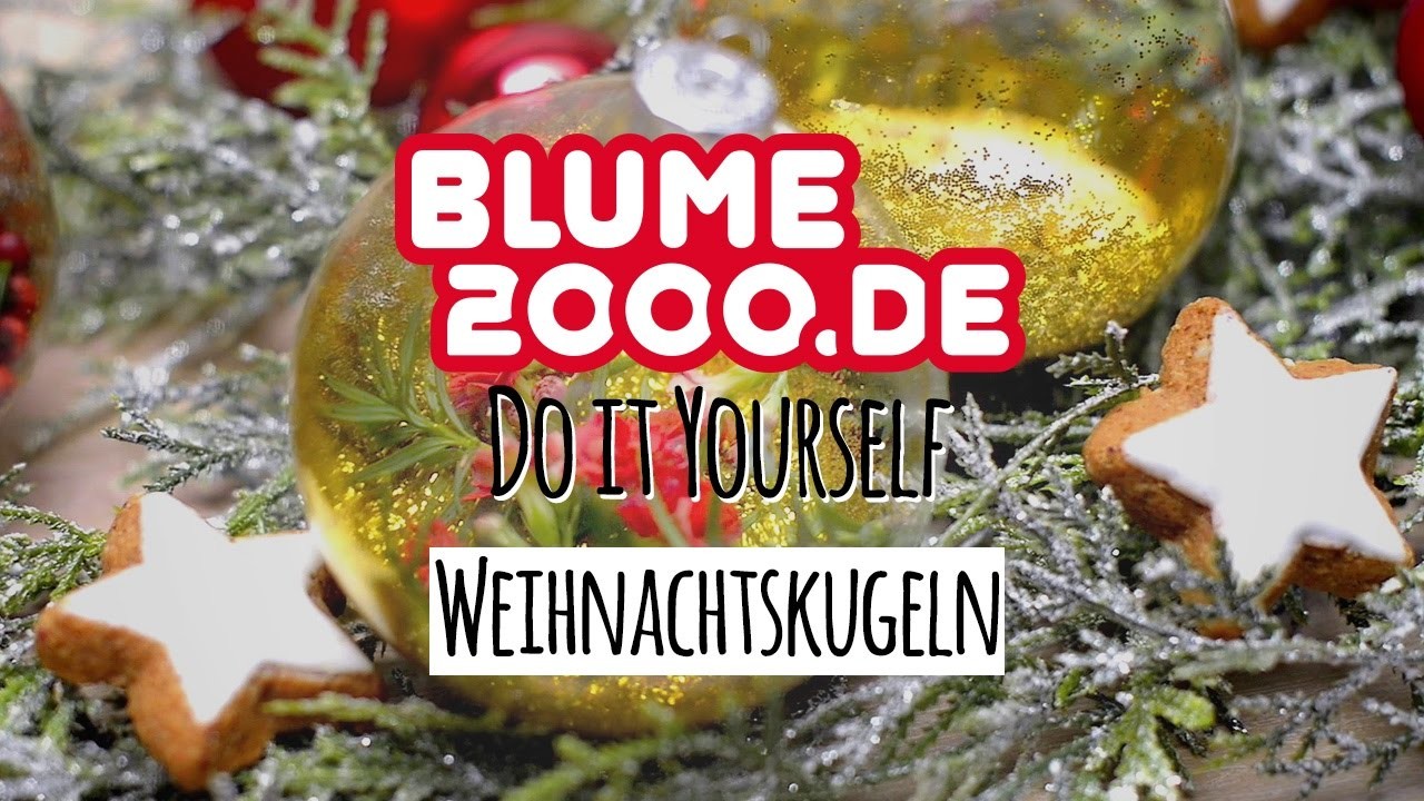 DIY | Weihnachtskugeln | Blume2000.de