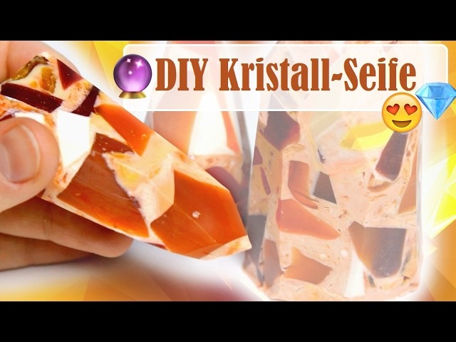 DIY KRISTALL-SEIFE | Seife in Form von Edelsteinen selber machen