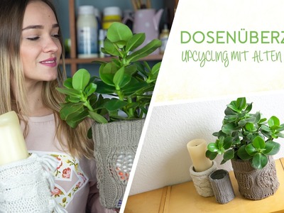 DIY: Strickdosen aus alten Pullovern