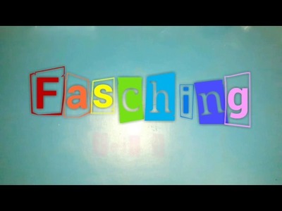 DIY Faschingsideen (Teil 1)