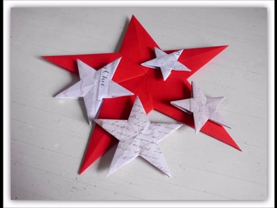Origami: 5-pointed modular star