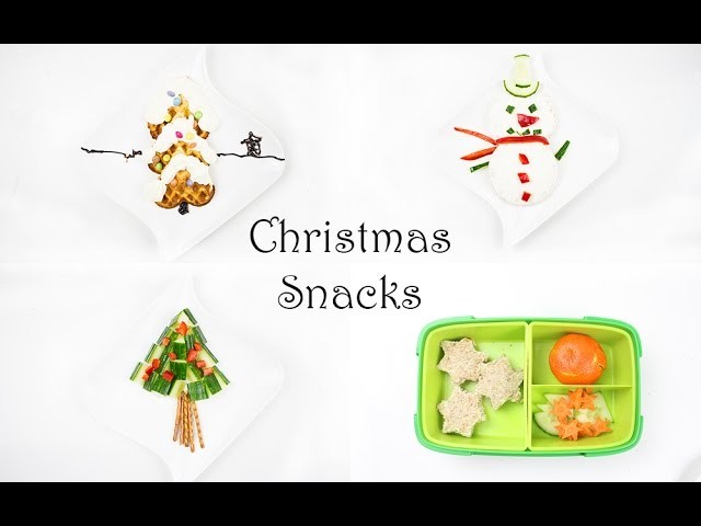 Küche Kreativ: Weihnachtssnacks für Kinder | gesunde Snacks | Mama Kreativ