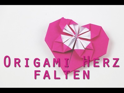 Origami Herz falten - Anleitung - Talu.de