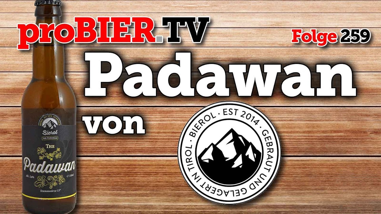 ProBIER.TV - Padawan von Bierol | #259 | Craft Beer Review [4K]