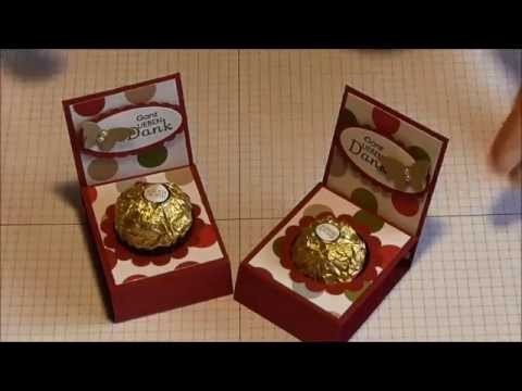 Ferrero Rocher Verpackung mit Stampin Up