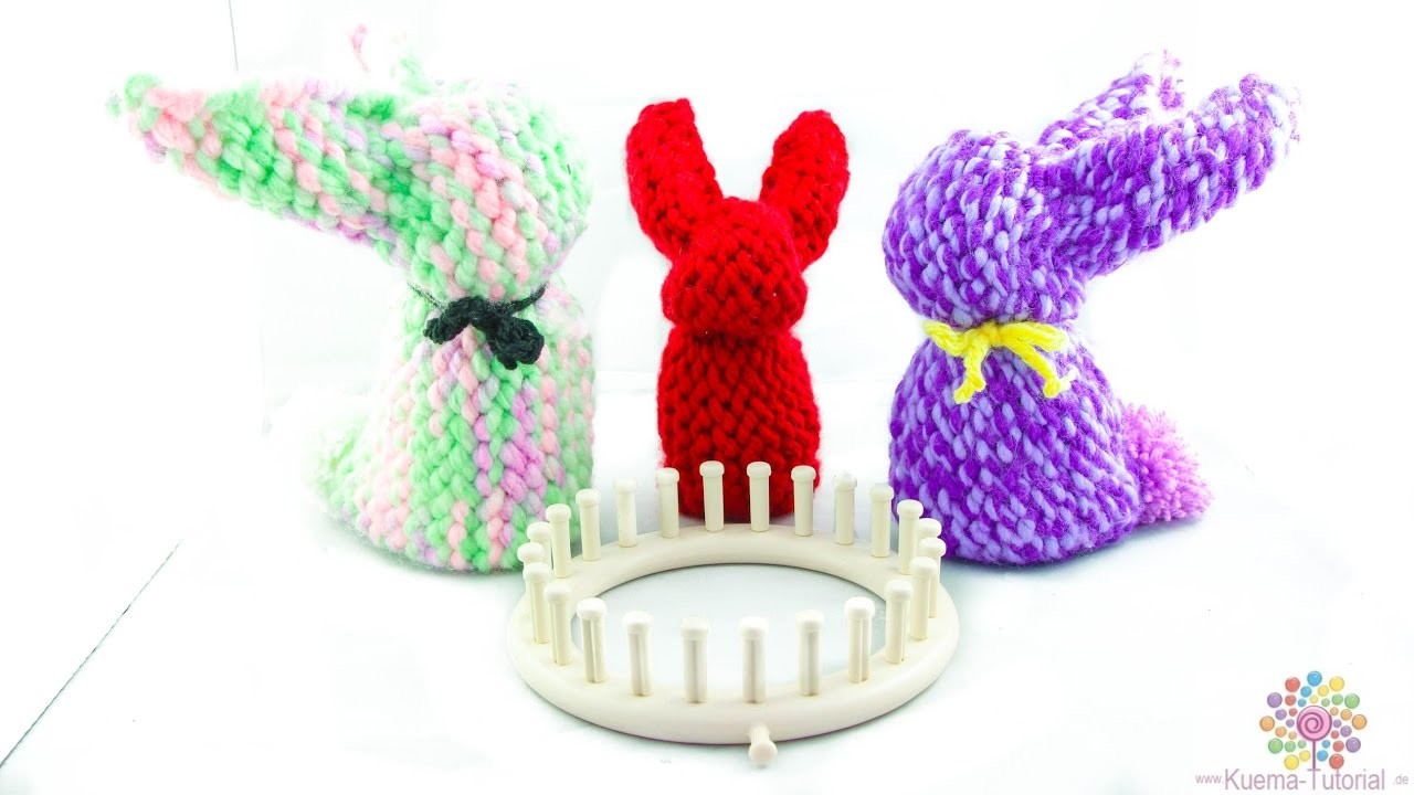 Knitting Loom - Strickring Osterhase | Hase | Bunny