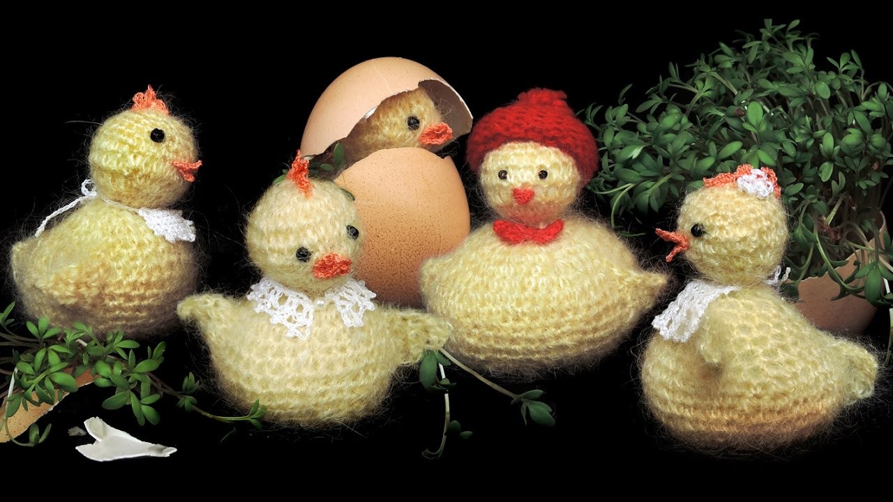 Oster küken HÄKELN Easter chick CROCHET