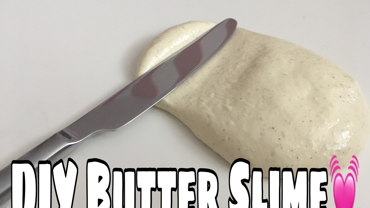 Diy Butter Slime Deutsch