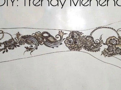 DIY: Trendy Mehendi Design